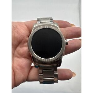 LG Watch Urbane W150 Men Smartwatch Round Silver Tone Stainless Steel No Charger